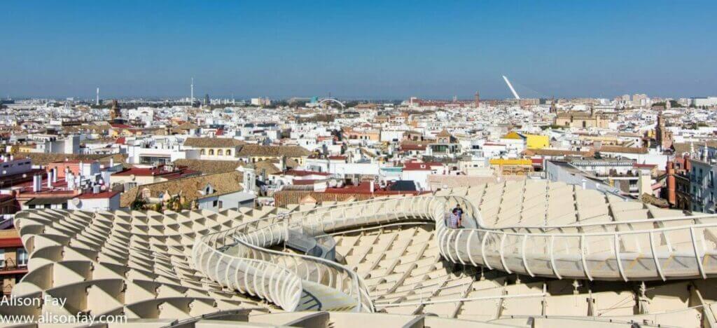 View from Metropol Parasol, Seville