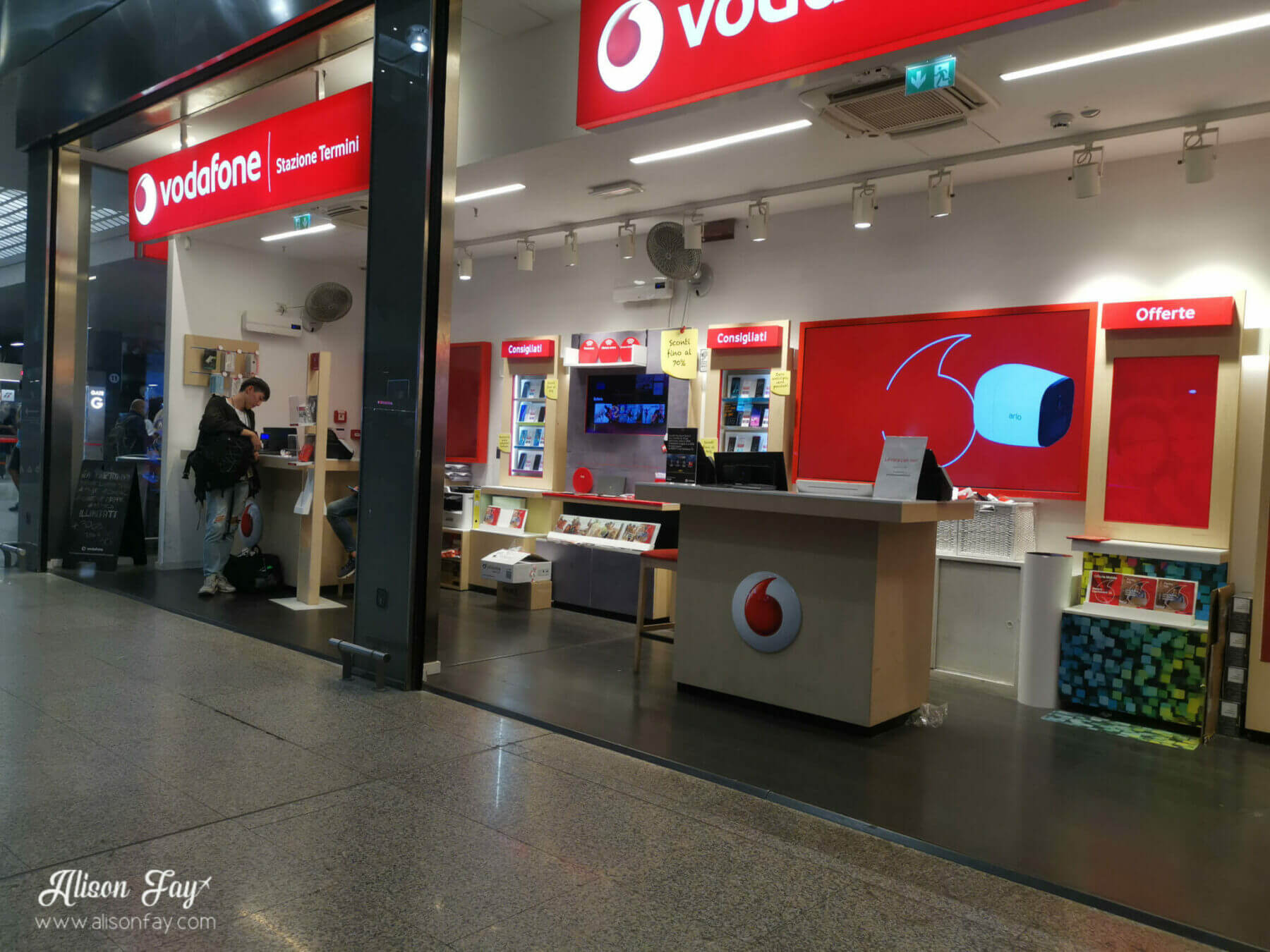 How to buy a Prepaid Italian Sim Card in Rome Alison Fay