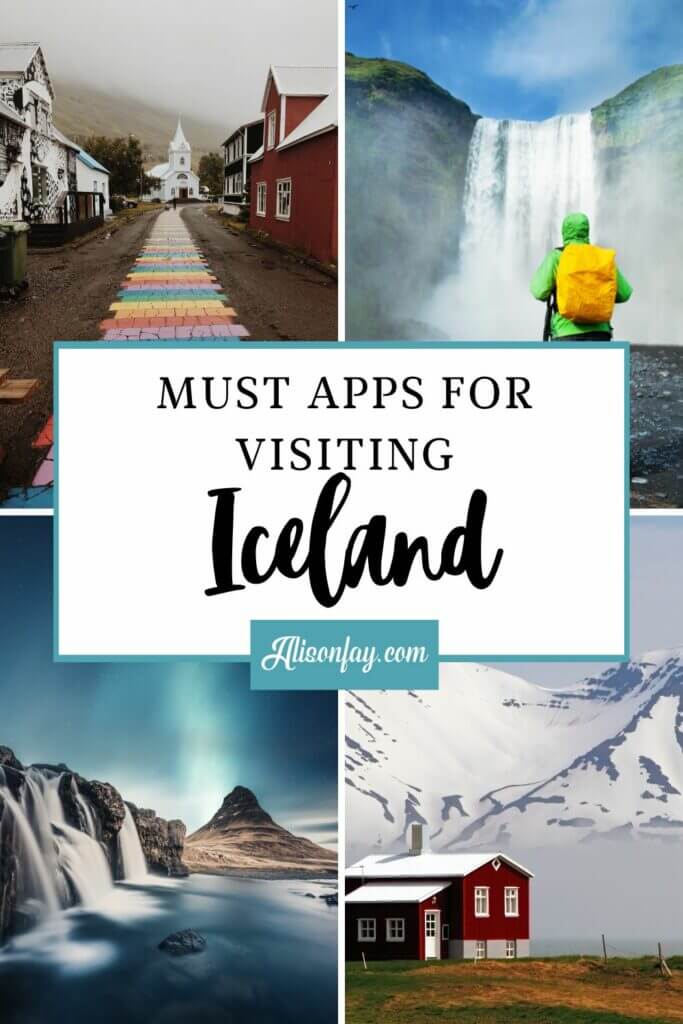 Must use apps for visiting iceland