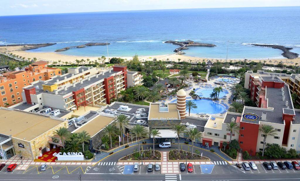 View over the Elba Carlota Beach & Convention Resort